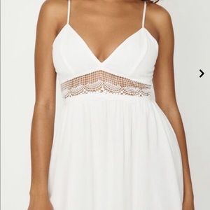 White summer dress
